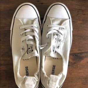 Light Gray Slip on Converse